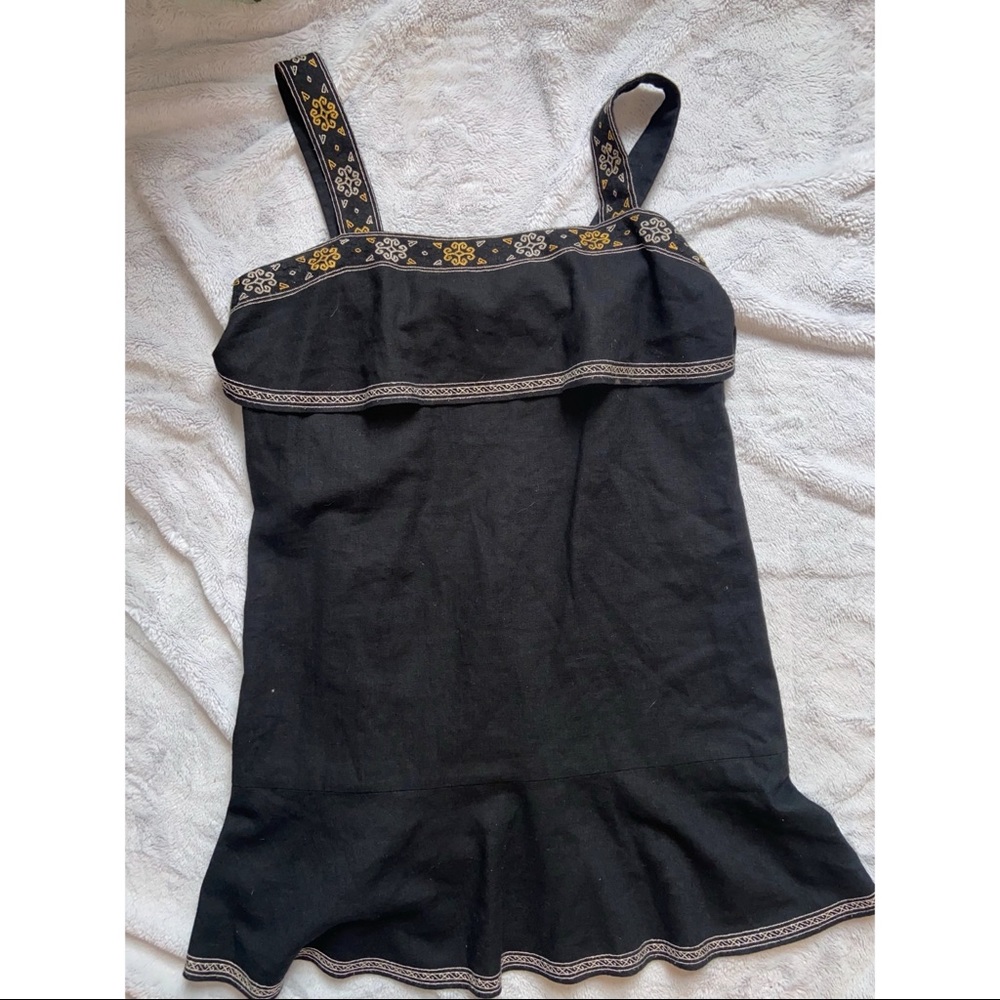 Madewell embroidered tier dress